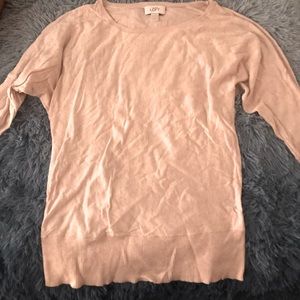 Loft 3/4 sleeve sweater